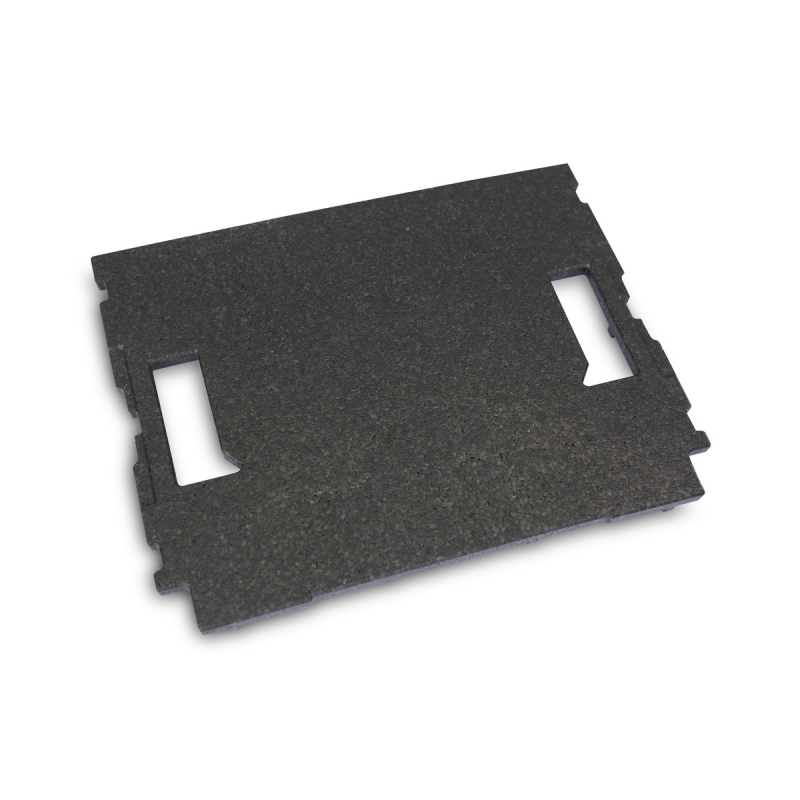 InsetBoxen D3 (Grün/Grau) und Deckeleinlage für die L-BOXX 102