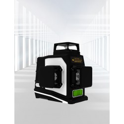 GF360G 3D Selbstnivellierender Kreuzlinienlaser mit Wandhalterung im Koffer