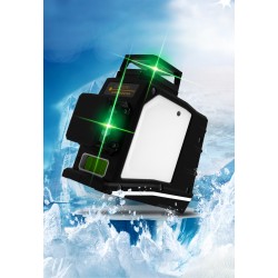GF360G 3D Selbstnivellierender Kreuzlinienlaser mit Wandhalterung im Koffer