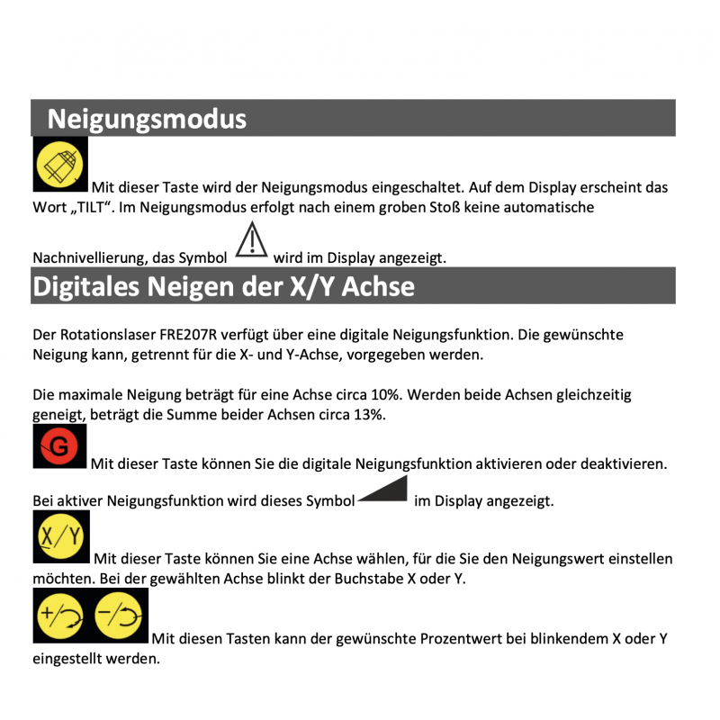 Firecore Rotationslaser FRE207R mit Empfänger im Koffer Bosch Stativ BT160