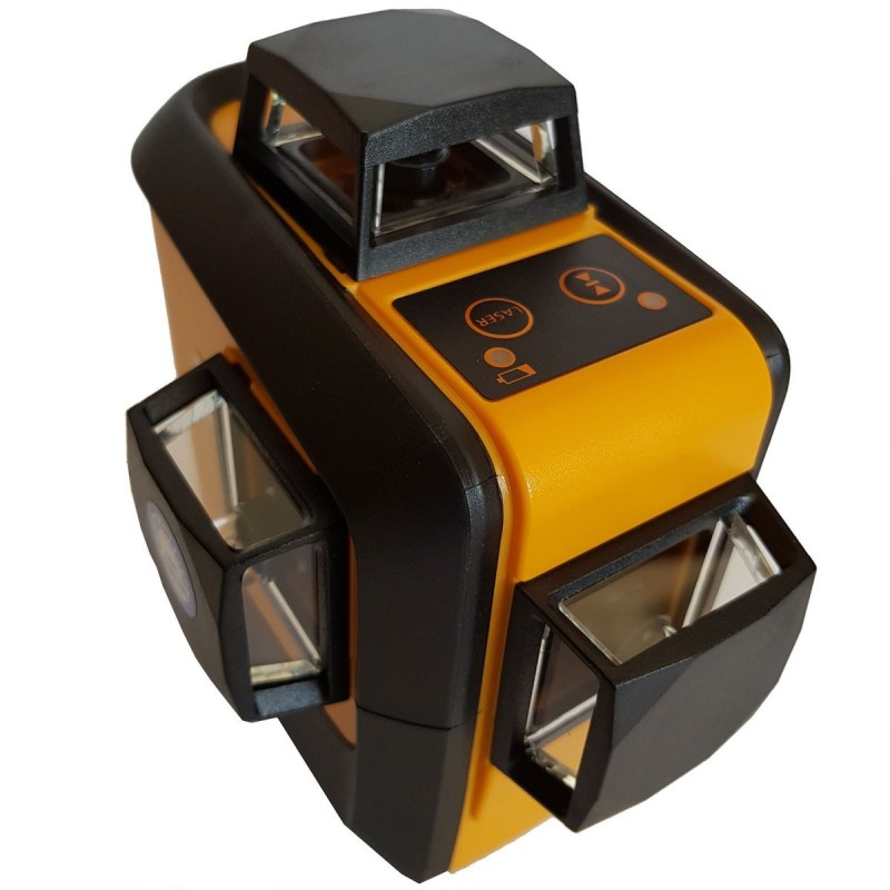 Delari 903CG Selbstnivellierender Kreuzlinienlaser Set im Koffer mit Stativ