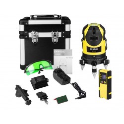 F441G 8 Linien elektronischer Laser mit Empfänger im Koffer