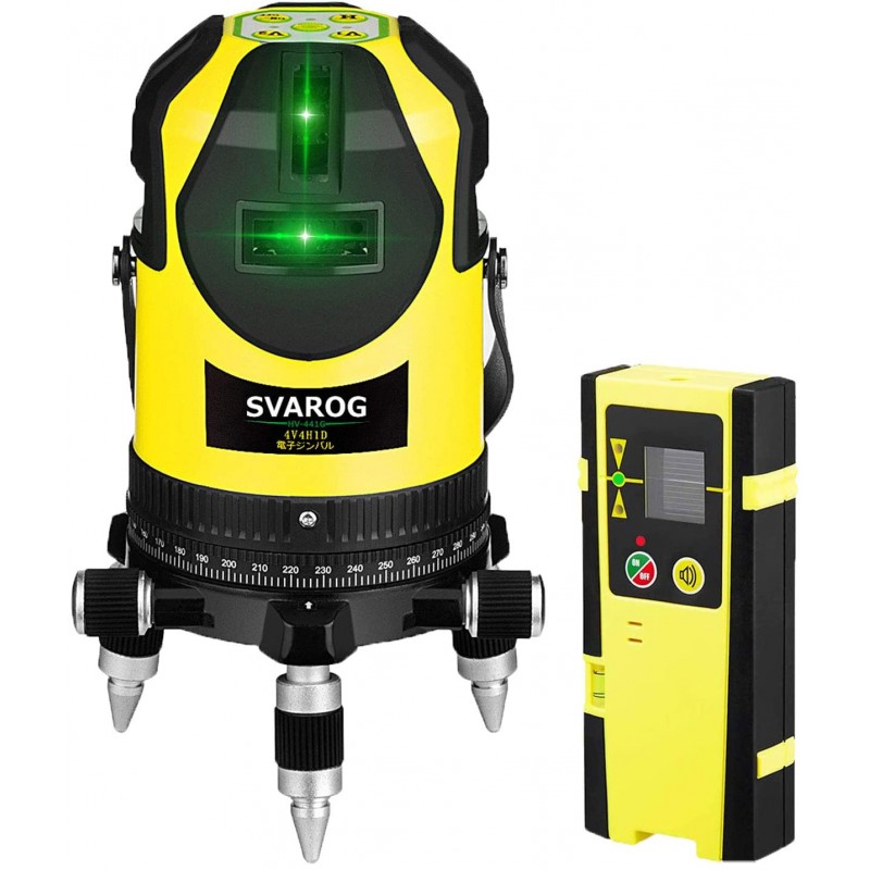 F441G 8 Linien elektronischer Laser mit Empfänger im Koffer