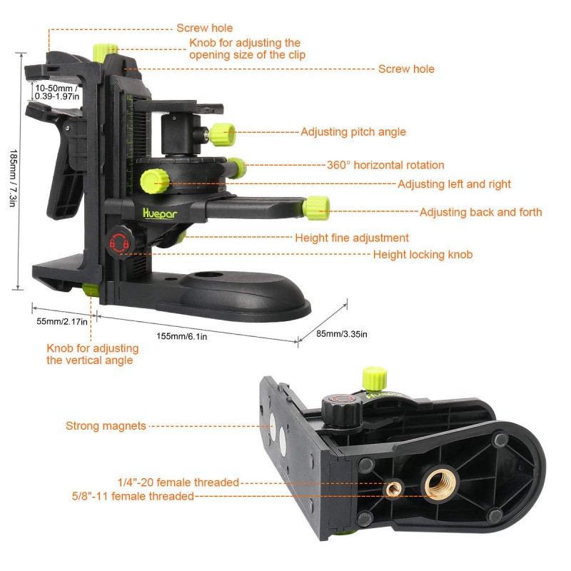 copy of GF360G mit Empfänger Wandhalterung und Brille in L Boxx