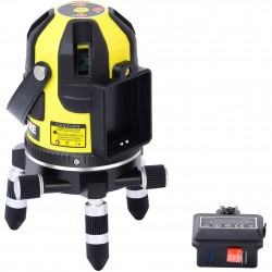 Firecore Professional Linien Laser Wasserwaage FIR411G mit Empfänger | Koffer