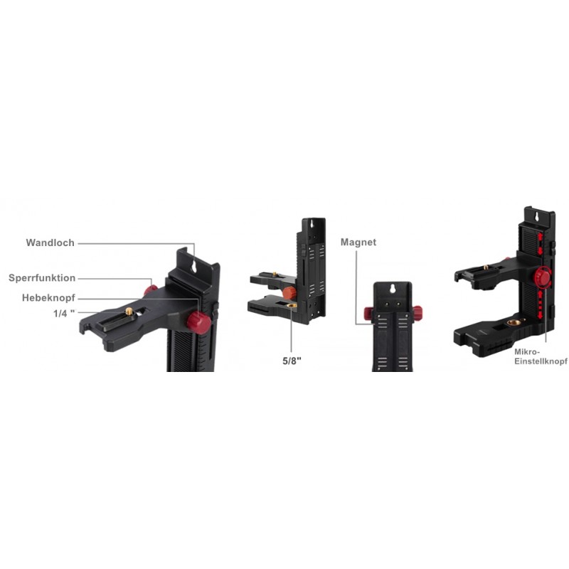 Multi-Wandhalterung FM80 universal magnetisch Halterung für Baustelle